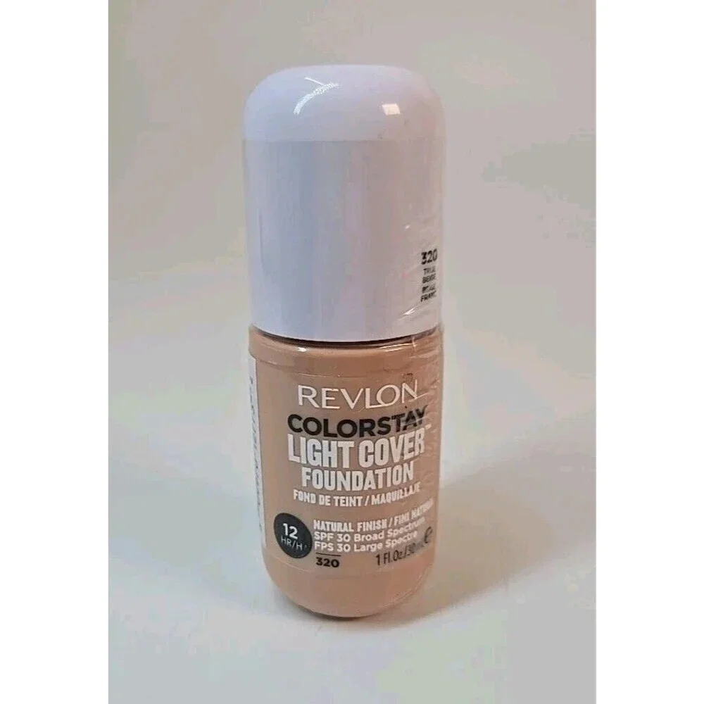 Revlon ColorStay Light Cover Liquid Foundation, 320 True Beige, 1 fl. Oz